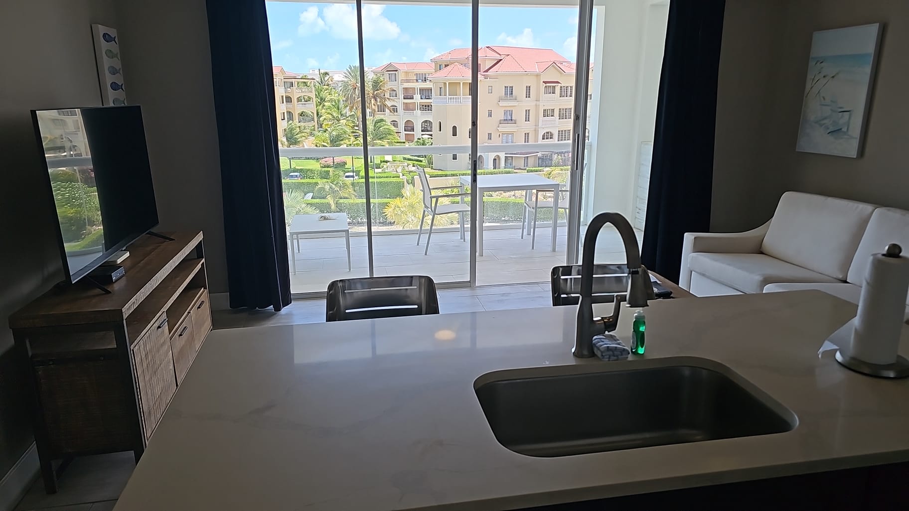 Ocean View Suite at The Tides Grace Bay - Elegant suites with partial ocean views and deluxe furnishings, available in multiple configurations